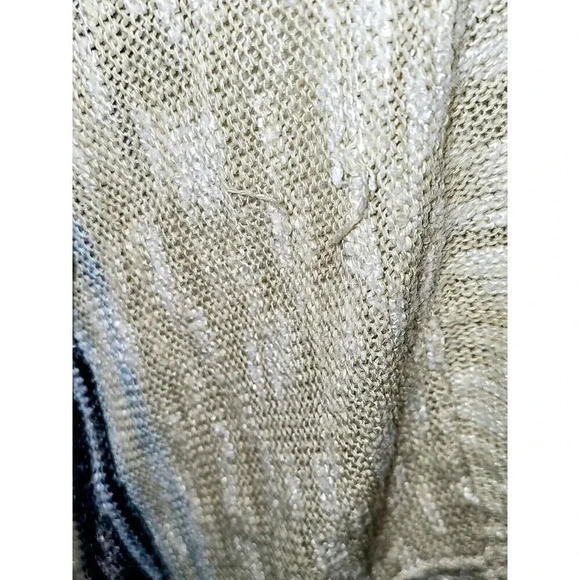 Women’s Fringe Knit Open Front Draping Cover Up - NO BOUNDARIES Sz XL (15-17) - Picture 12 of 14